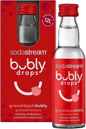 Bubly drops™ granatų skonio SodaStream sirupas, 40ml