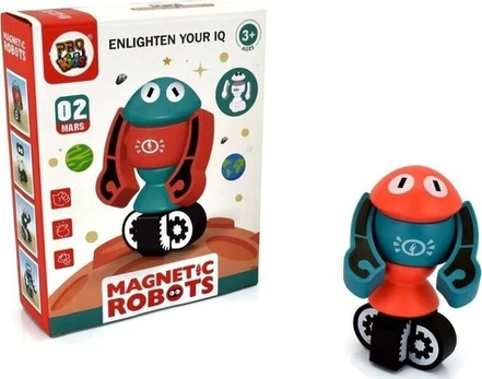 Pro Kids pro Vaikams magnetinis robotas 3, 140x90x80 mm