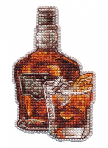Cross stitch kit "Magnet. Noble drink" S1613