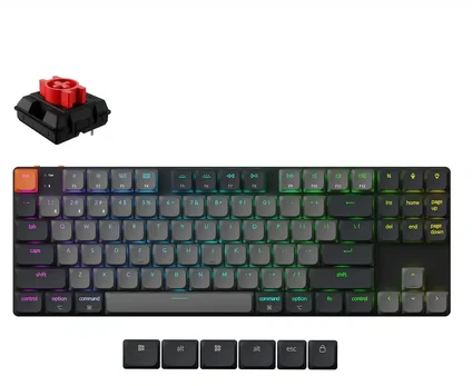 Klaviatūra Keychron K1 Max (Juoda)