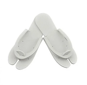 Pedikiūro šlepetės vyrams Spa Flip Flop, baltos, 41