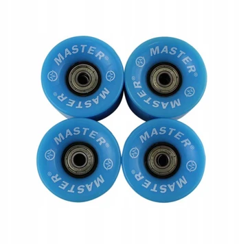 Master Ratukai riedlentėms MASTER 60 x 45 mm - mėlynas