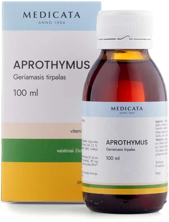 APROTHYMUS, geriamasis tirpalas imunitetui, 100 ml
