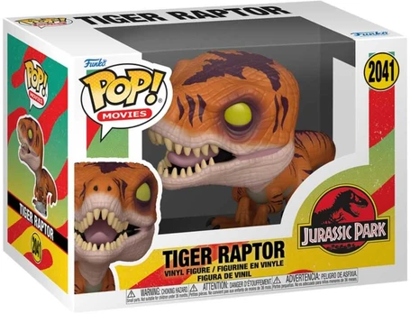 Funko POP figure Jurassic Park Tiger Raptor
