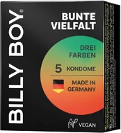 Billy Boy condom Fun Mix 5pcs kaina