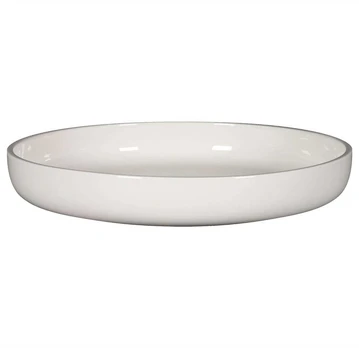 STONE Talerz głęboki 29,5 cm balta