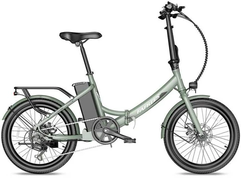 Elektrinis dviratis FAFREES F20 Light, 20", žalias, 250W, 16,75Ah