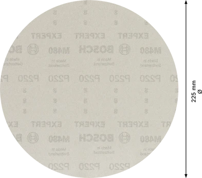 Bosch Šlifavimo tinklelis M 480 225mm, G220, 25 vnt.