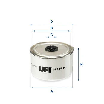 Kuro filtras UFI 24.454.00