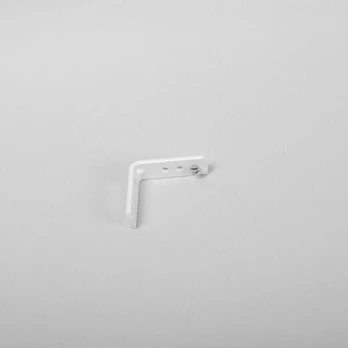 Sieninis laikiklis Nr.05 4,7cm, metalinis "U", "A", "D", "DS" profiliams, baltas