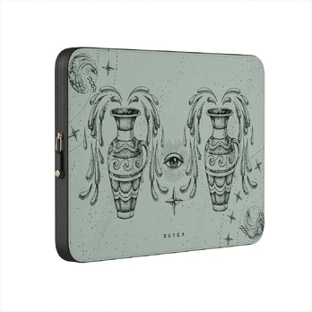 Aquarius - Laptop Sleeve, 16 inches / Turquoise