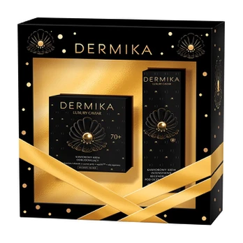 Veido priežiūros priemonių rinkinys Dermika Luxury Caviar, 50 ml, 70+