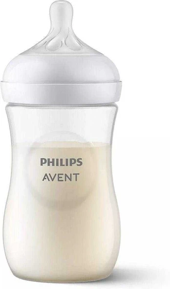 Philips Avent - Baby Bottle, 1 Bottle, 9oz/260ml, medium Flow Nipple, 3-6m