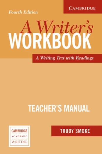 Writer's Workbook Teacher's Manual