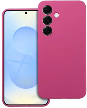 SILIKONINIS 2 mm dėklas SAMSUNG S26 telefonui, rožinis
