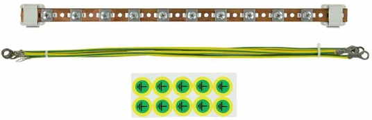 Lanview 4 pcs. EARTHING CABLE FOR 10