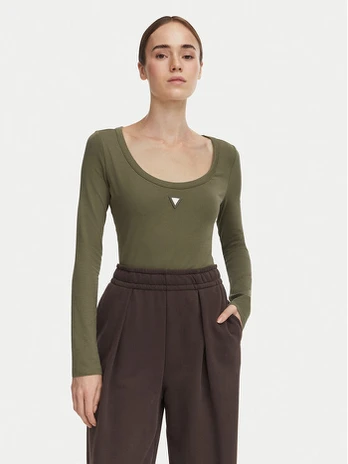 Guess Glaustinukė V4YP07 J1314 Chaki Slim Fit