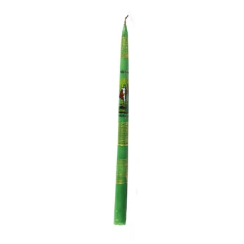 Žvakė Diveevo Jeruzalė 29 cm, žalia
