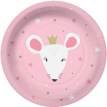 Popierinė lėkštė Magical Friends, 23 cm, 10 vnt.
