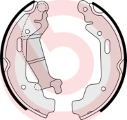 Stabdžių trinkelių komplektas BREMBO S 59 516 kaina