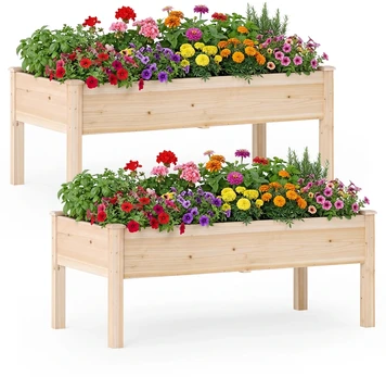 Promotion Medinės pakeltos lysvės su kojomis 48" 2 vnt
