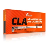 Olimp CLA & Green Tea + L-Carnitine 60 kaps. kaina