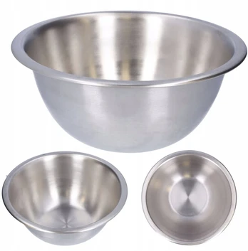 Didelis metalinis virtuvinis dubuo iš nerūdijančio plieno, 24 cm