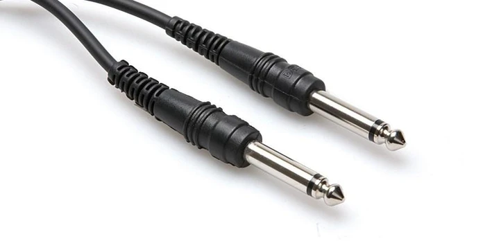 Hosa - Kabelis TS 6.35mm - TS 6.35mm 3m