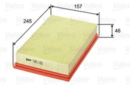Oro filtras VALEO 585132 kaina