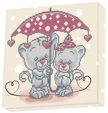 Diamond Dotz Box 28 x 28 cm - Its raining love
