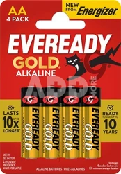 Energizer battery Eveready Gold AA CP4