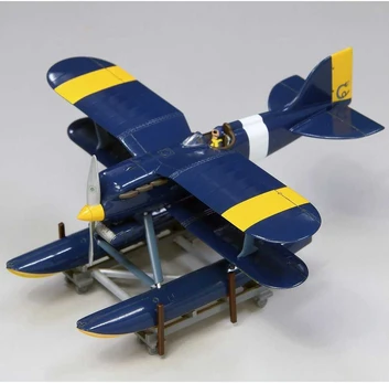 Studio Ghibli Porco Rosso Curtiss R3C-0 Seaplane modelis kit