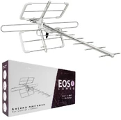 Antena DVB-T2 Spacetronik EOS L Combo Baltas kaina