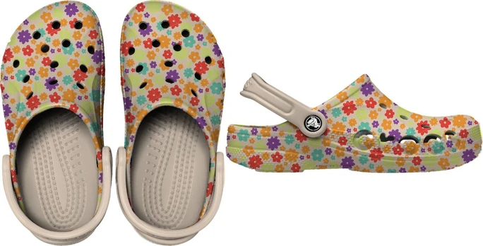 Crocs™ Baya Seasonal Printed Clog 209728 Stucco - 27