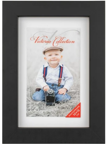 Cubo photo frame 10x15, black | 21388