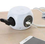 Electraline 62078 Multisocket 3p+3xUSB 1.5m kaina