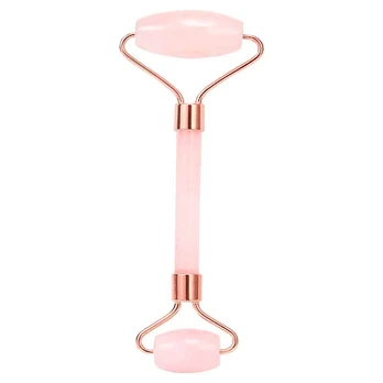 Veido odos masažuoklis - volelis Pink Quartz BEOSOMROLL2