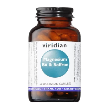 Magnis, vitaminas B6 ir šaftranas. Maisto papildas