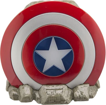Ekids marvel captain america shield belaidis bluetooth garsiakalbis