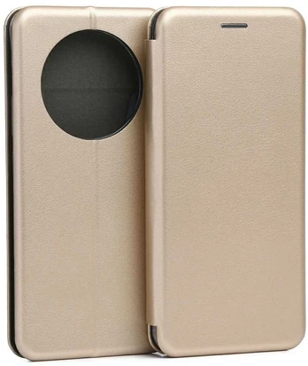 Dėklas Beline Book Magnetic Realme 12 4G auksinė/auksinis
