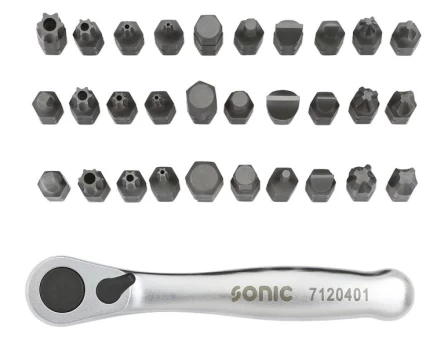SONIC Antgalių rinkinys 31vnt. 103101