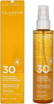 Clarins Beautifying Sun Oil SPF30, 150 ml kaina