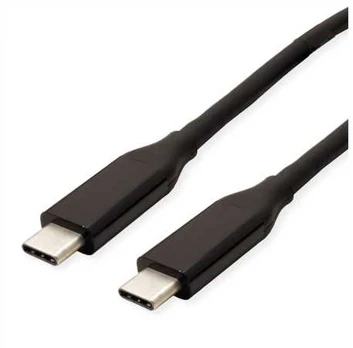 VALUE 11.99.9080, 0.5 m, USB C, USB C, USB4 Gen 3x2, 40 Gbit/s, Juodas