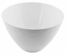 Dubenėlis Mori 2A Drop, 28 cm, balta, polikarbonatas kaina