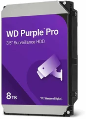 Western Digital Violetinė Pro Smart Video Hdd 8Tb Internal Hard Drive 7200 kaina