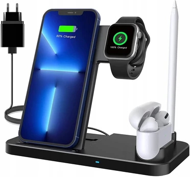 Lechly 4-in-1 indukcinis įkroviklis iphone/watch/pods/pencil