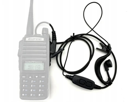 Ausinės Baofeng Uv-82 su dvigubu Ptt
