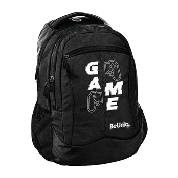 Kuprinė "beuniq Game Pad" berniukams, juoda