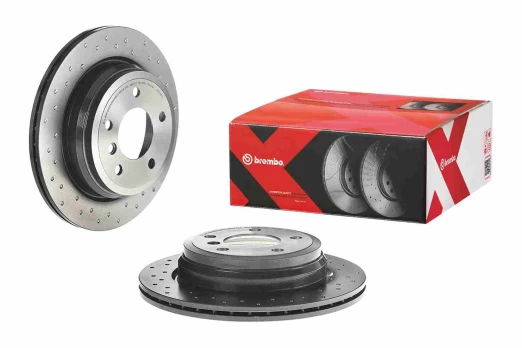 Stabdžių diskas BREMBO 09.B338.2X