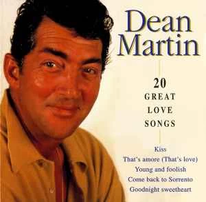 CD Dean Martin - 20 Great Love Songs